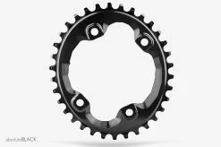 Absolute Black Oval Shimano XT M8000/SLX M7000 34 Zähne Black Kettenblatt