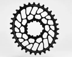 Absolute Black Sram Oval Spiderless BB30 0mm Offset 34 Zähne Black Kettenblatt
