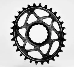 Absolute Black Race Face Oval Cinch 26 Zähne Black Kettenblatt