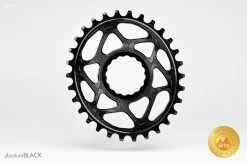 Absolute Black Race Face Oval Cinch 30 Zähne Black Kettenblatt