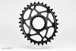 Absolute Black Race Face Oval Cinch 32 Zähne Black Kettenblatt