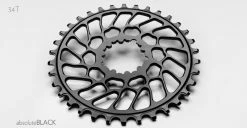 Absolute Black Sram Spiderless BB30 0mm Offset 34 Zähne Black Kettenblatt