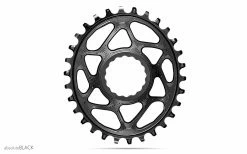 Absolute Black Race Face Oval Boost Cinch 34 Zähne Black Shimano HG 12fach Kettenblatt