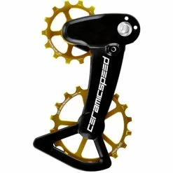 CeramicSpeed OSPW System Shimano XTR/XT/SLX 12 Fach Gold Coated Schaltwerkrädchen-System