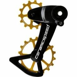CeramicSpeed OSPW X Sram Eagle AXS 12fach Gold Schaltwerkrädchen-System