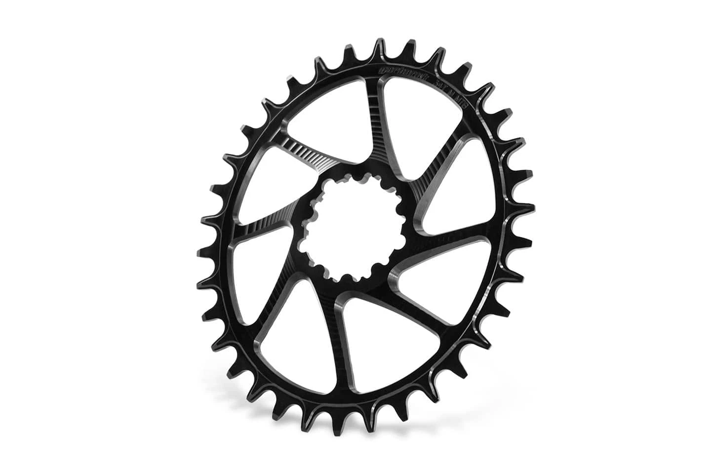 Garbaruk Sram GXP/DUB Oval Boost 28 Zähne Black Kettenblatt – Bild 3
