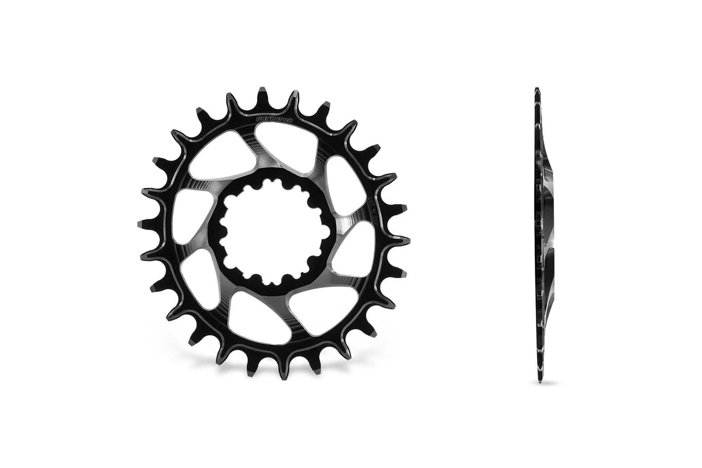 Garbaruk Sram GXP/DUB Oval Boost 28 Zähne Black Kettenblatt