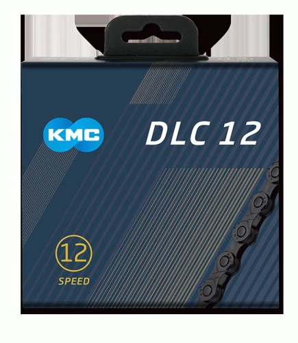 KMC DLC12 Schwarz/blau Kette – Bild 2