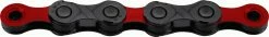 KMC DLC12 Schwarz/rot Kette