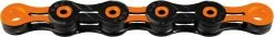 KMC DLC11 Schwarz/orange Kette