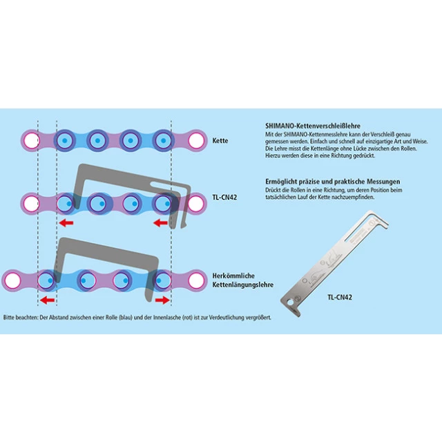 Shimano TL-CN42 Kettenmesslehre – Bild 2
