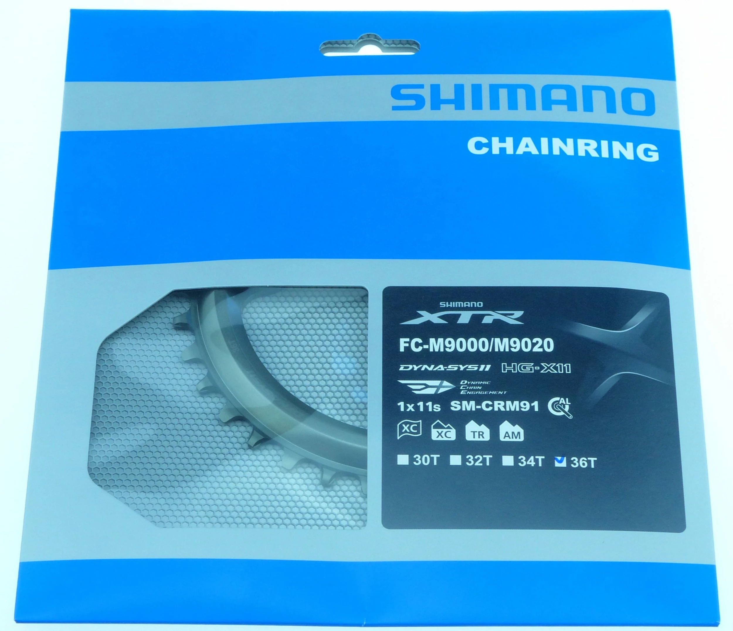 Shimano XTR SM-CRM91 FC-M9000/FC-M9020 36 Zähne 1x11 Kettenblatt – Bild 2