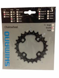 Shimano SLX FC-M675 24 Zähne 2x10 Kettenblatt