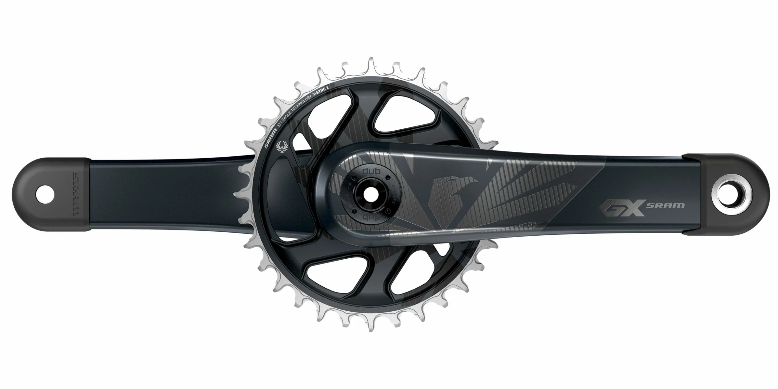 SRAM GX Eagle™ Carbon DUB™ Boost 148, Länge 170mm Kurbel